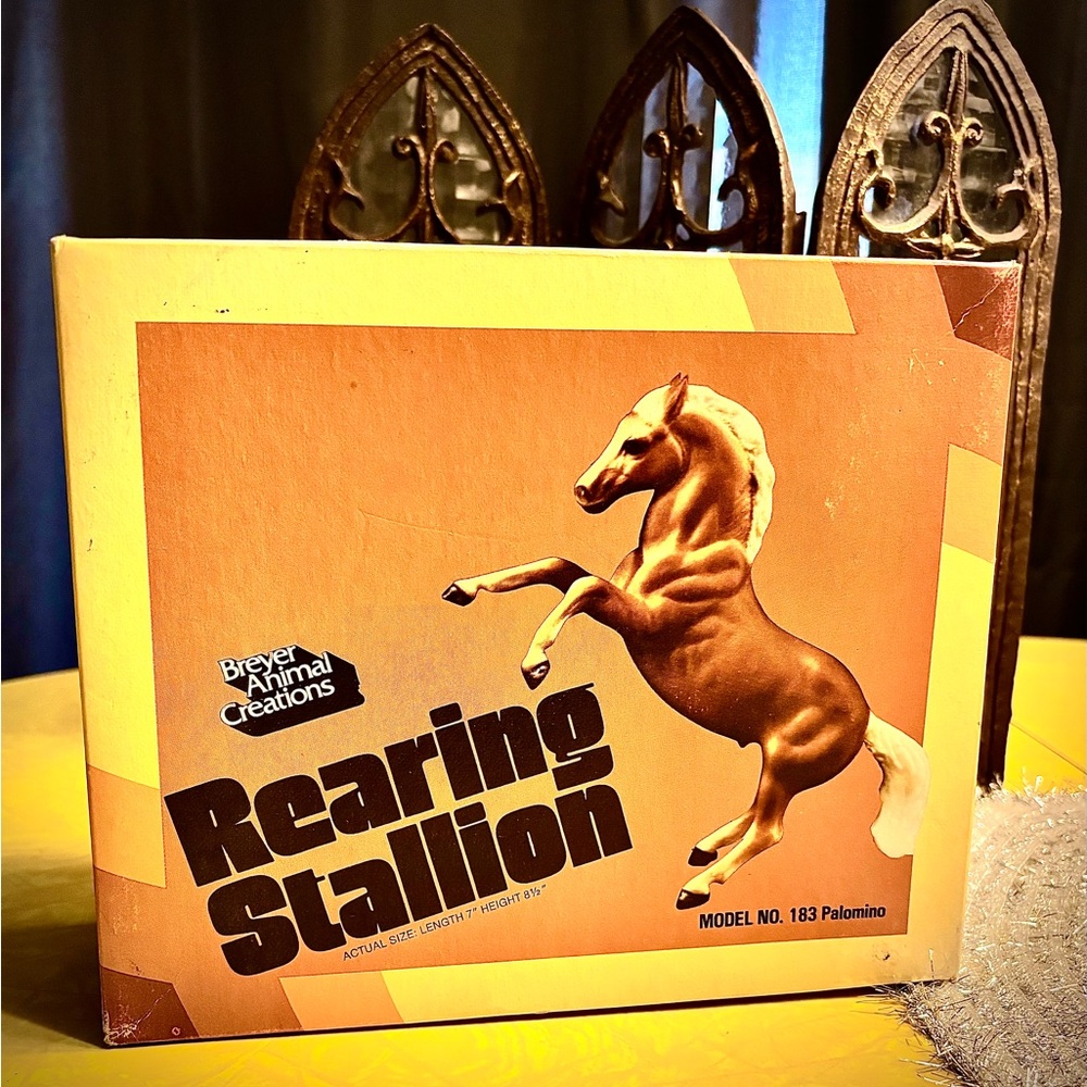 Vintage Breyer Horse - Palomino Rearing Stallion